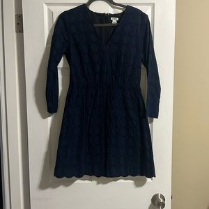 Navy J crew dress